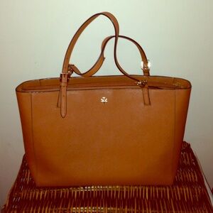 Tory Burch "York" Buckle Tote